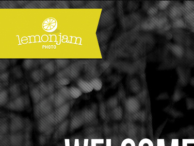Web version of Lemonjam Logo design identity lemonjam lindsay burtner logo photo photography rit web web design website