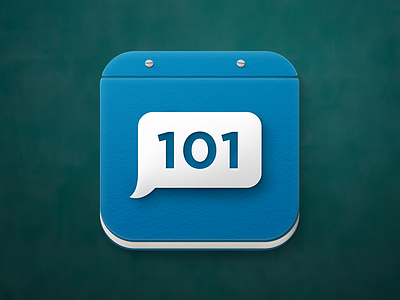 Remind101 App Icon 101 app application icon ios ipad iphone remind remind101