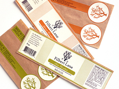Filbert Lane Labels branding identity illustration labels logo packaging