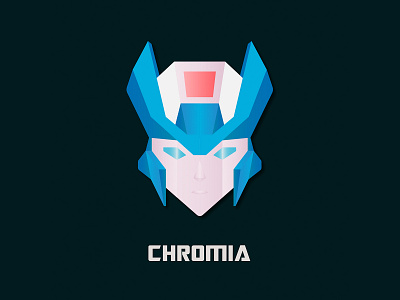 Transformers - Chromia autobot digital illustration fembot girl illustration transformers