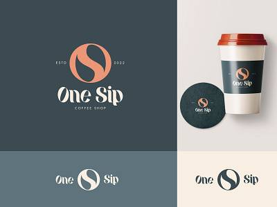 Coffee shop logotype brand branding cafe coffee coffee shop design identity logo logotype vector