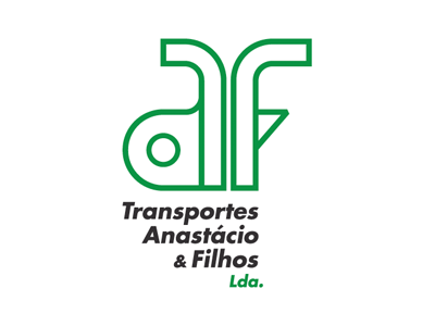 AF — final version bus delivery green logo transportation truck white