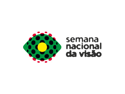 Semana Nacional da Visão — Proposal blur eye logo sight symbol