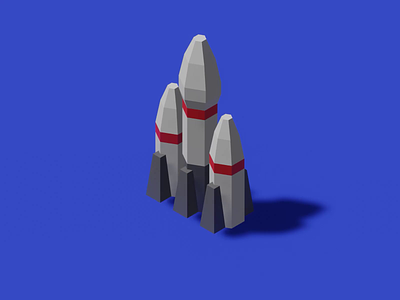 Rocket Take off 3d adobe aftereffects animation blender design flat icon illustration minimal rocket ui