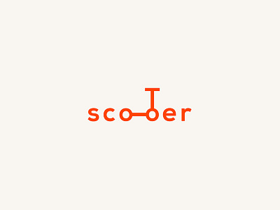 Dribbble Scooter branding design font graphic letter logo type typeface typography words
