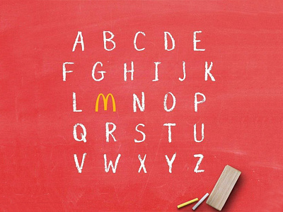 Teachers day for Mcdonald's India adobe photoshop cc branding design flat icon illustration india mcdonalds minimal post socialmedia teachersday type typeface typography