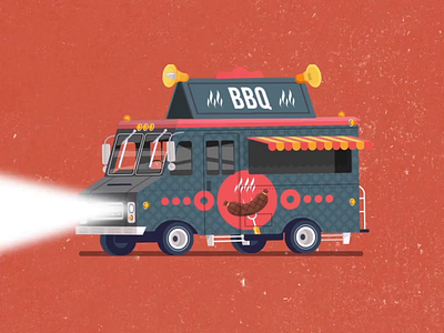 Wiggle Wiggle adobe aftereffects adobe photoshop cc animation barbeque dance design flat foodtruck illustration minimal motion design motiongraphics practice vector wiggle