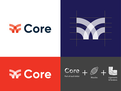 Core - breakdown brand branding cape town design graphic design icon identity logo logotype vector
