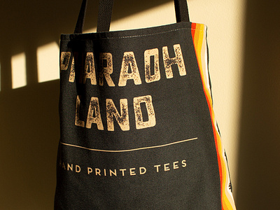 Pharaoh Land Tote adobe illustrator adobe photoshop branding design