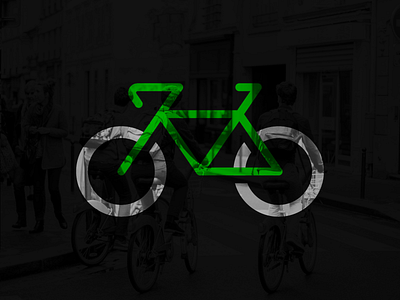 Bike bike clean contemporary ebike ecofriendly green logo modern modern logo modernism