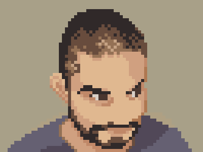 Self Portrait In Pixels final fantasy pixel portrait