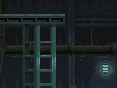 Bulkhead Walls game development hangar pixel art pixelart tileset