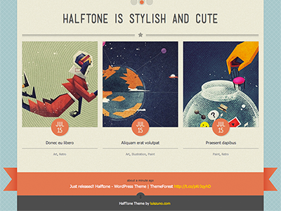 Featured Work Snap retro vintage web web design