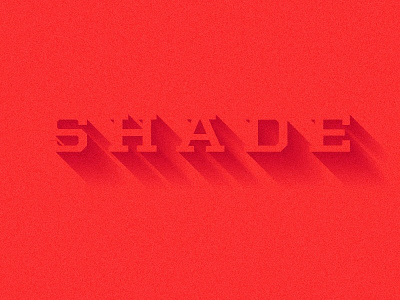 Throwing Shade shade shadow typography