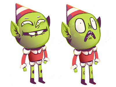 Elf concept roughs photoshop