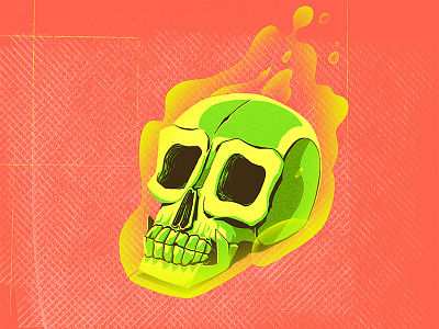 Scull photoshop scull