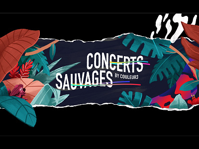 Concert Sauvages version 01 frog jungle plants snake wildlife