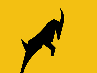 Mountain Goat branding design icon identity illustration logo mark vector