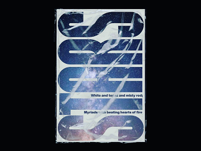 Stars - Poster Design design poster poster design typography typography art typography design