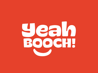 YeahBooch Logo branding design handlettering identity letterforms lettering logo mark typography wordmark