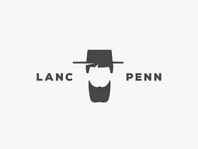 The Amish Guy amish face icon illustration lancaster pa