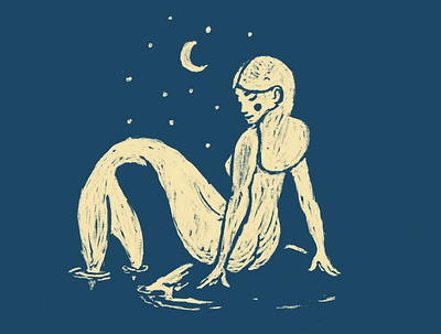 Quarantine digitalillustration doodle illustration mermaid procreate quarantine