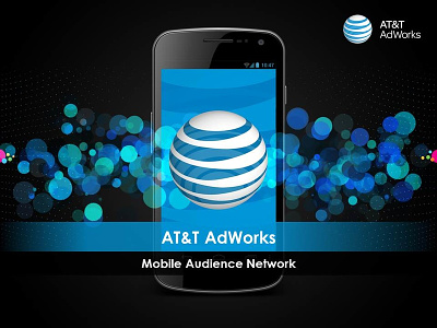 Animated Screen for AT&T AdWorks after effects graphic design motion graphics photoshop