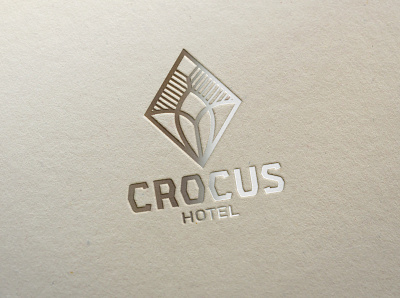 Crocus branding design icon logo