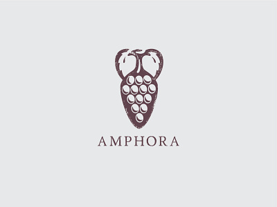 Amphora branding design icon logo