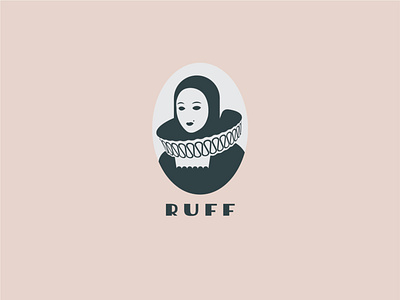 Ruff lady logo design