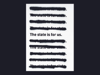 The state is for state | Silkscreen