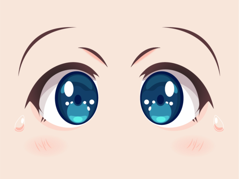 How to Draw cute anime eyes  Drawing  Illustration  WonderHowTo
