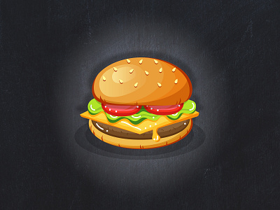 HAMBURGER | ADOBE ILLUSTRATOR TUTORIAL design fast food humburger illustration illustrator tasty tutorial vector