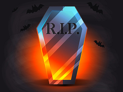 Halloween 31 october boo dark design halloween holiday mystic rip scary vector