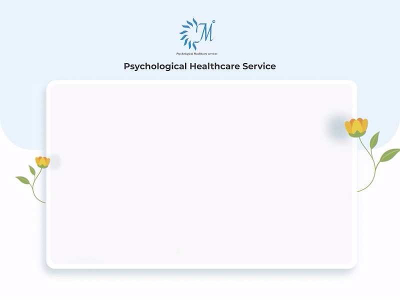 Psychological health service website interaction ◟(ᵔ ̮ ᵔ)͜💐 animation branding calm cool healthservice inspiration interaction medical mentalhealth minimal motion motion graphics psychological ui userexperience webdesign