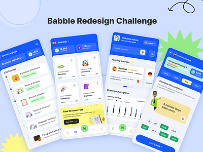 Babble Redesign design ui