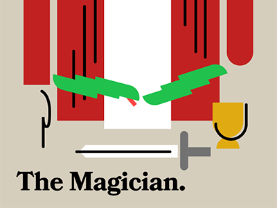 WIP Tarot Card Deck: The Magician