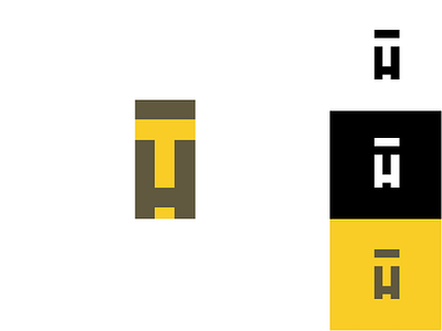 THrum Recordings Logotype color logo logotype minimalist typography