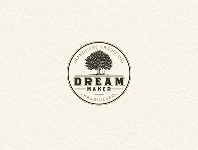 Dream maker-logo artisan branding design handlettering handmade illustration lettering logo logotype sb creative studio typography wood