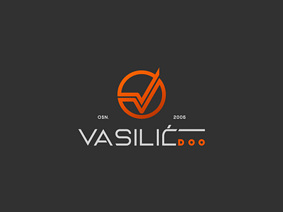 Vasilic doo design handlettering identity letter logo logotype sb creative studio symbol truck v vasilic