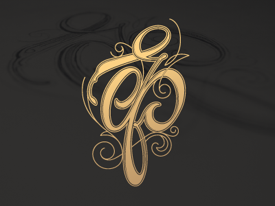 Filigree monogram f filigree letter logo logotype monogram sb creative studio symbol