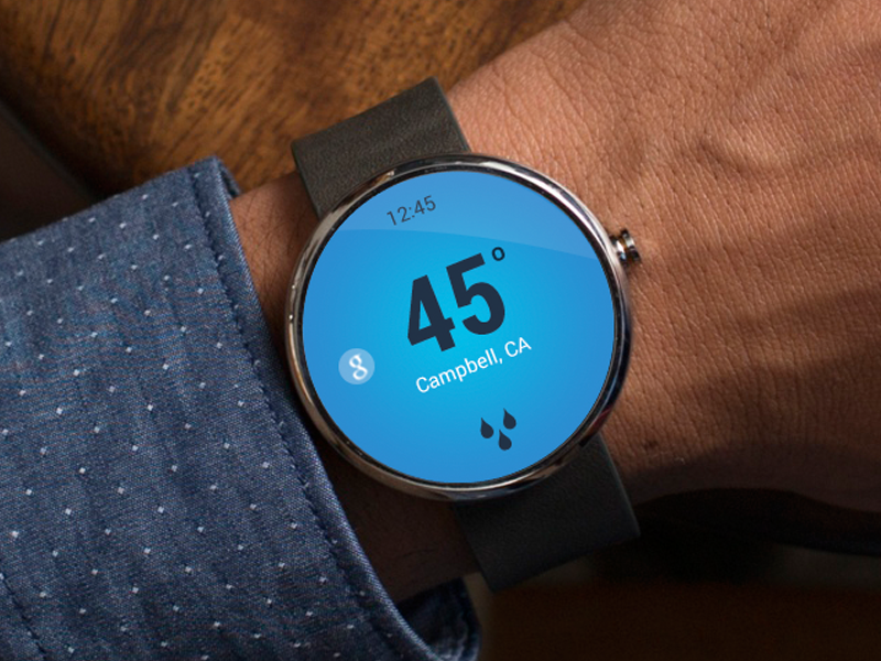 Moto360 weather face by Joseph A Barrientos on Dribbble