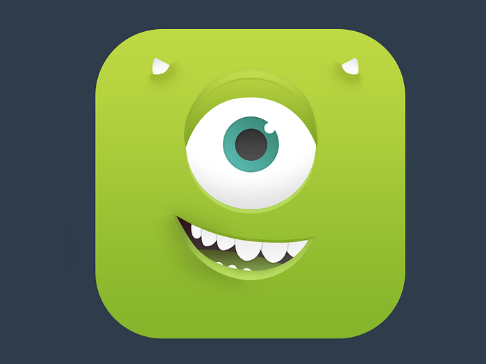 Mike Wazowski icon by Joseph A Barrientos on Dribbble