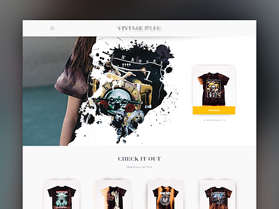 Clothing Website Concept