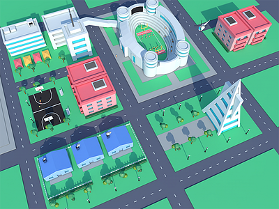 Low Poly City