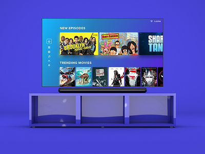 Smart Tv UI Exploration