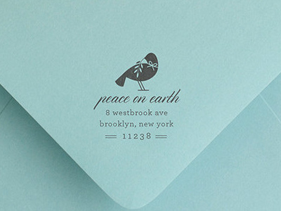holiday stamp address dove holiday olive branch stamp