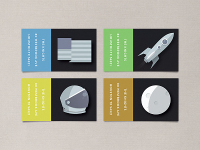 space race address labels