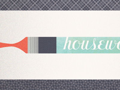 housewarming invite housewarming moving origami paint paint brush pattern plaid texture