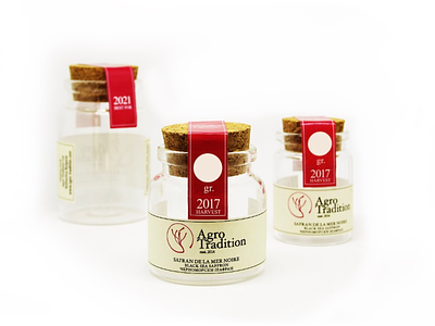 Saffron Branding bio brand labels logo natural packaging product red saffron typography